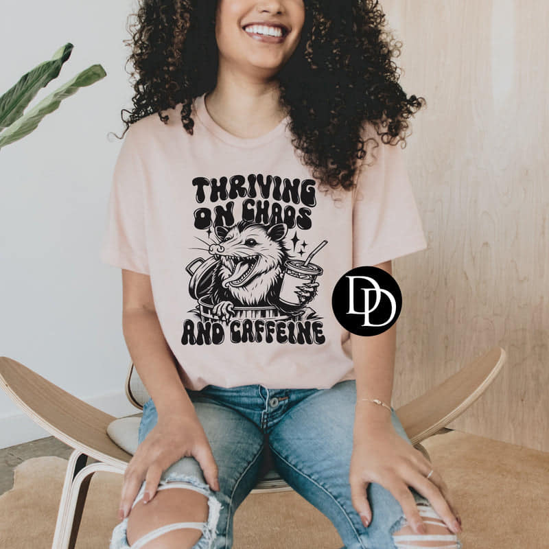 Chaos & Caffeine Tee