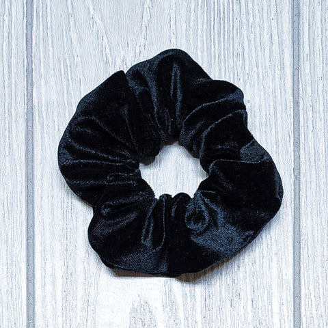 Midnight Velvet Scrunchies