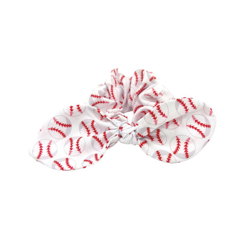 Sports Knotted Scrunchies