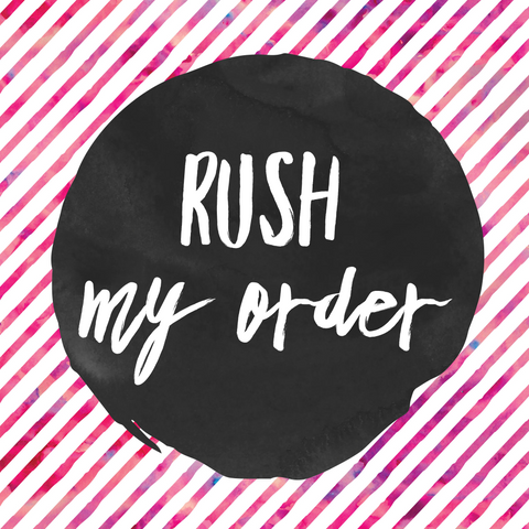 Rush My Order Fee